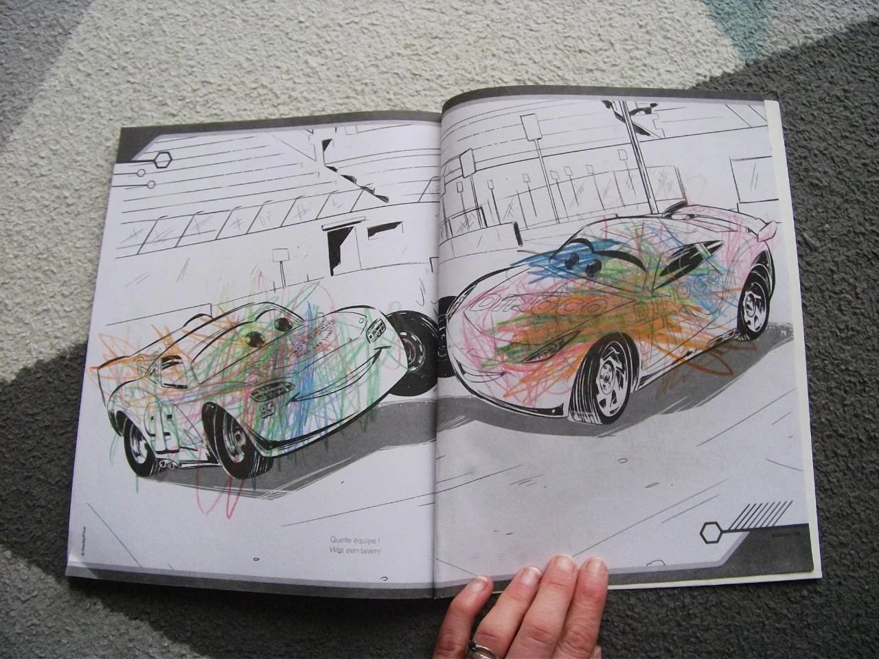 Lote de 2 livros de colorir Carros – photo 13